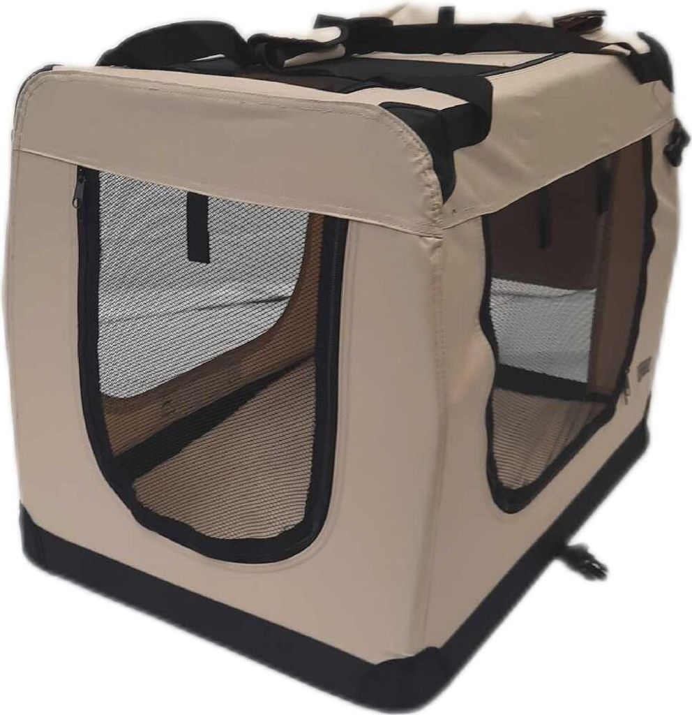 Lionto Caisse de transport pliable pour chien Voiture XL Image du produit 