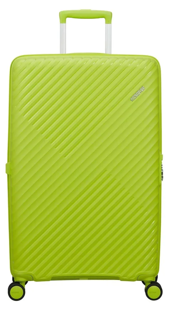 Valise TSA Américain Tourister Diablast Spinner 78 Vert Hyper Lime
