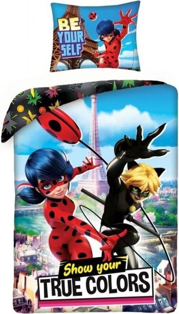 Posteľné obliečky Miraculous Ladybug True Colors Obrázok produktu 