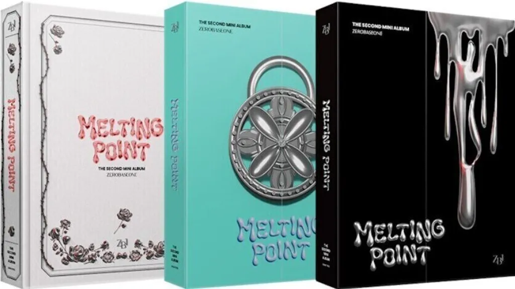 Zerobaseone Melting Point Album K-Pop CD Random Edition Originale
