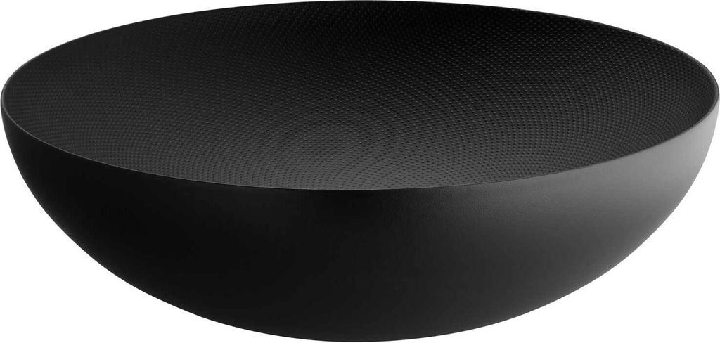 Alessi DUL02/32BT Schale, Steel, schwarz