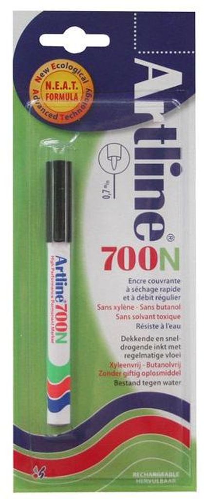 Artline - Filzstift 700 rund 0,7 mm schwarz Blister à 1 Stück
