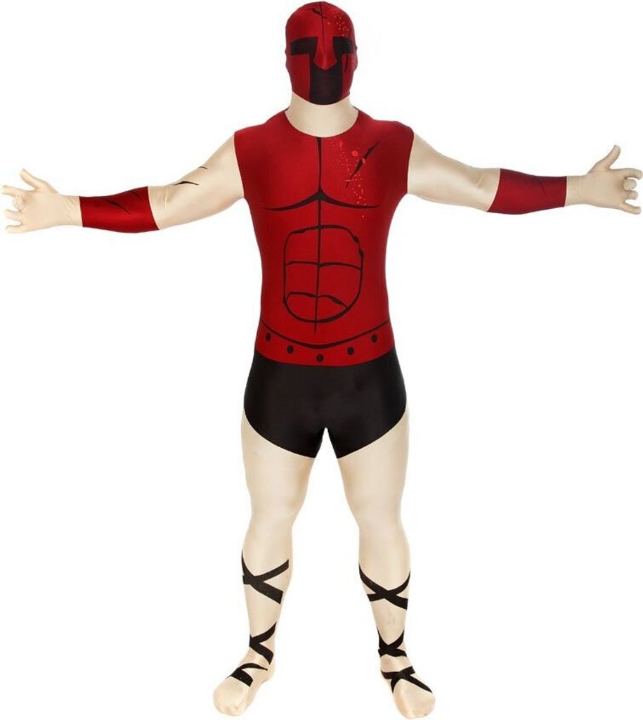 Spartaner - Ganzkörperkostüm für Halloween Karneval Größe: L