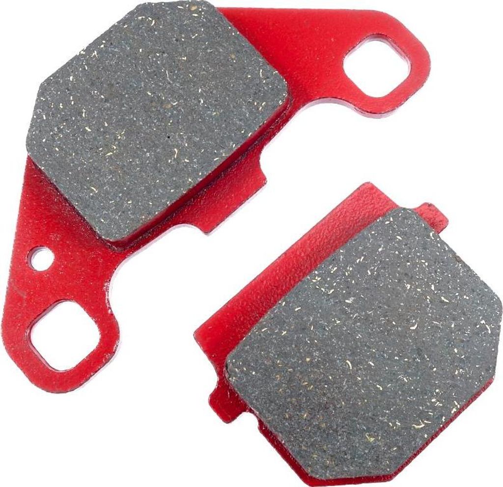 Galaktische Bremsbeläge Vorne für Barton Galactic 2T 50cc Roller, 85x40x8 mm, geringer Bremsscheibenverschleiß