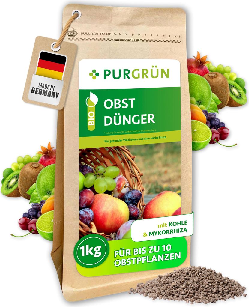 Purgrün -Obstdünger 1 kg, Produktbild 