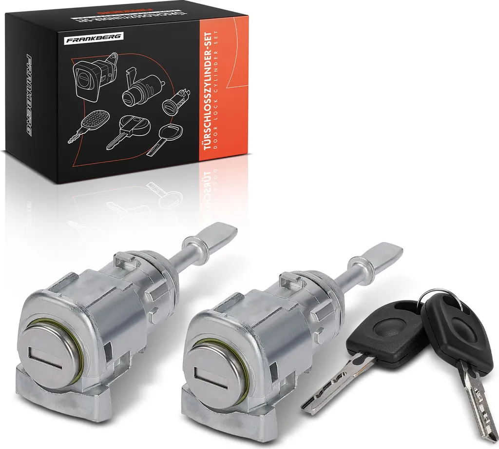 Barillet de Porte VW Passat Variant - Lot de 2 Serrures de Rechange