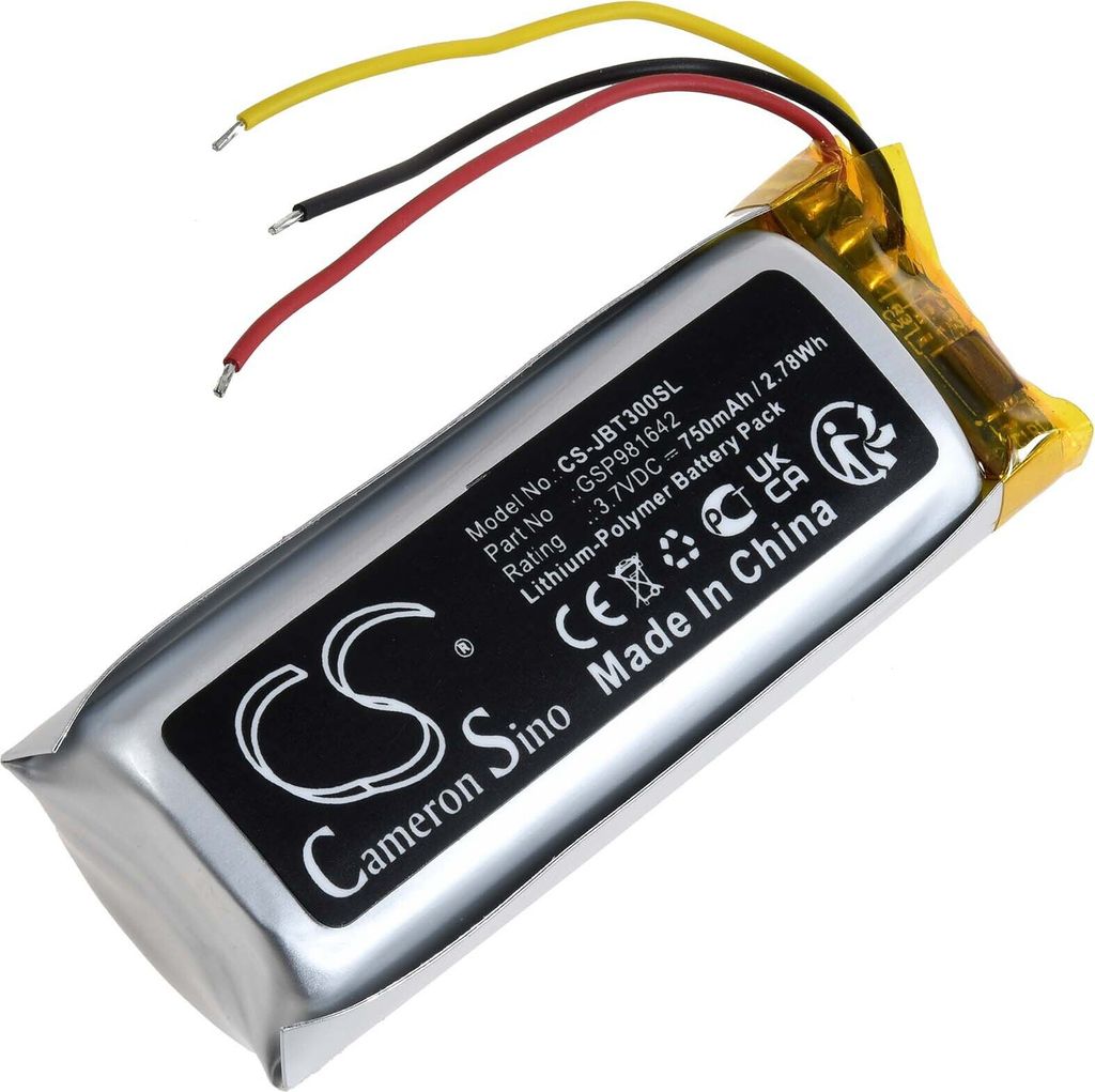 Akku kompatibel mit JBL Typ GSP981642
