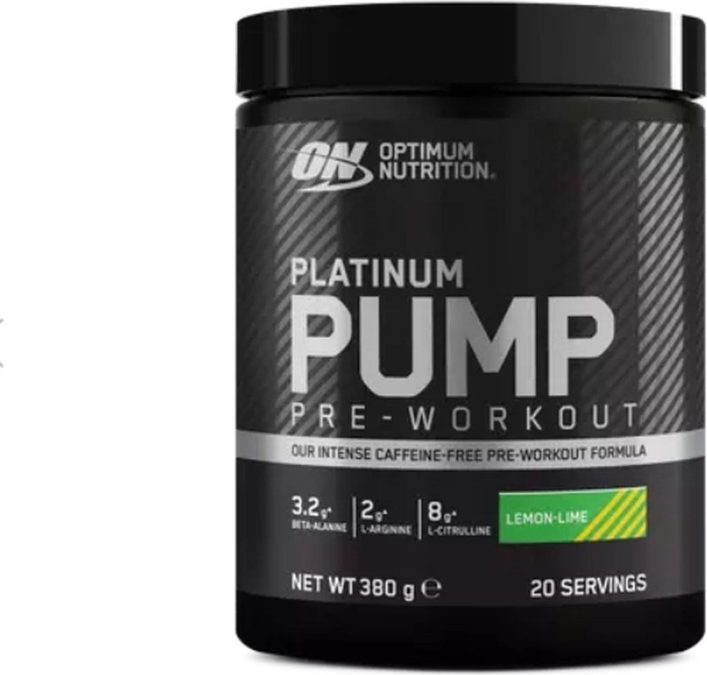 Optimum Nutrition | Platinum Pump Pre-Workout Lemon and lime