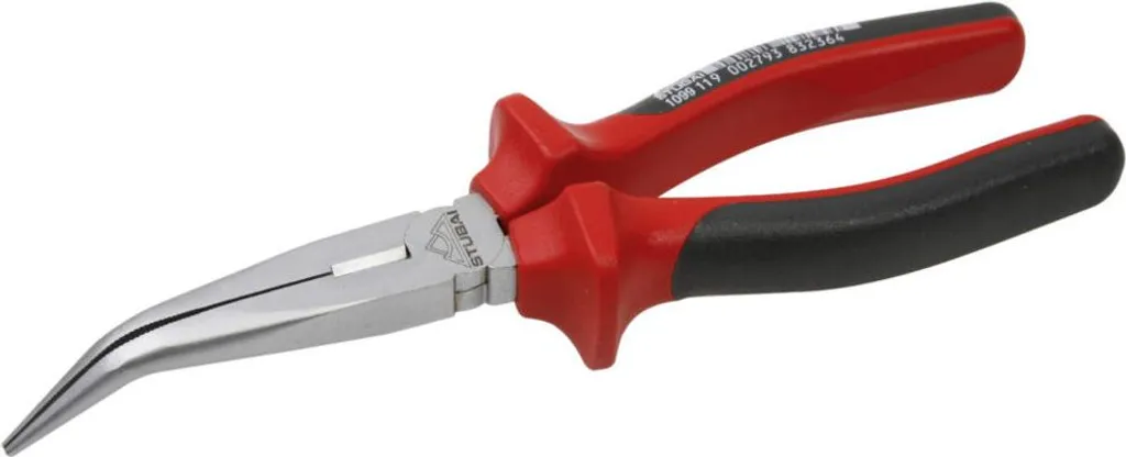 Pince STUBAI 109911 chrome mat avec poignée 2K ergonomique de 200 mm