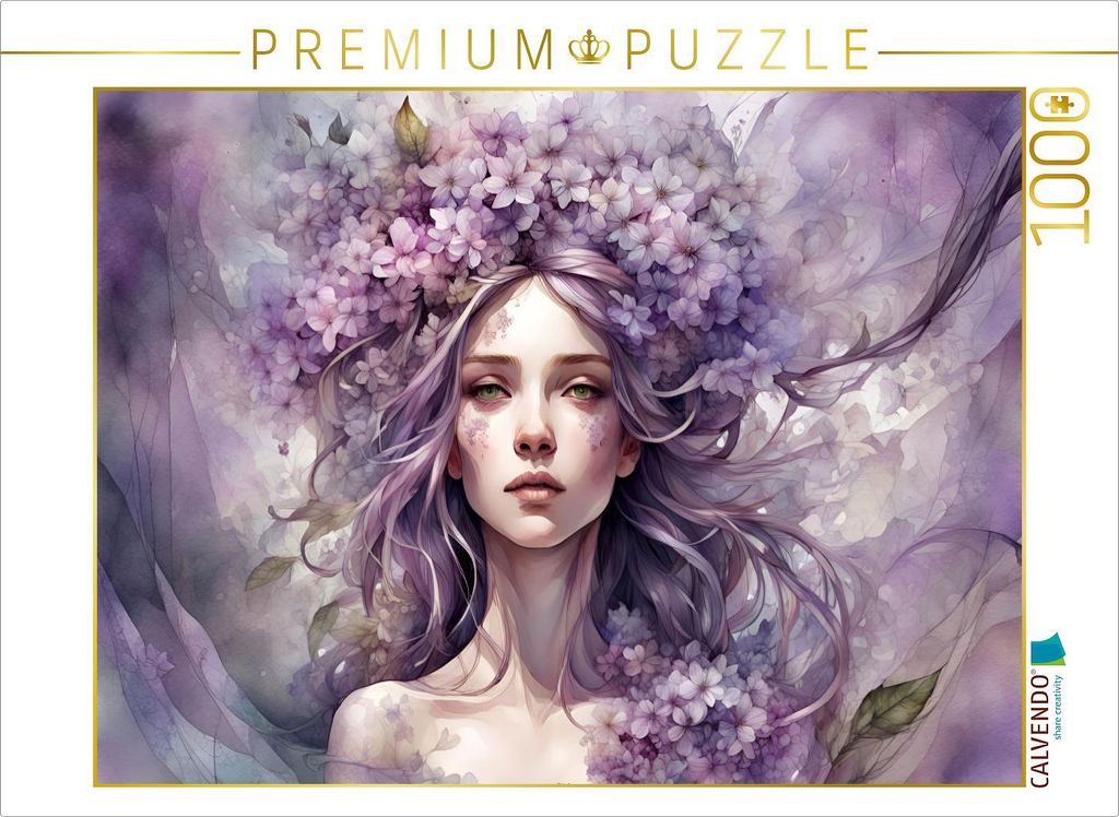 CALVENDO Puzzle Ein Motiv aus dem Kalender Baum Prinzessinnen | 1000 Teile Lege-Größe 64x48cm Foto-Puzzle für glückliche Stunden