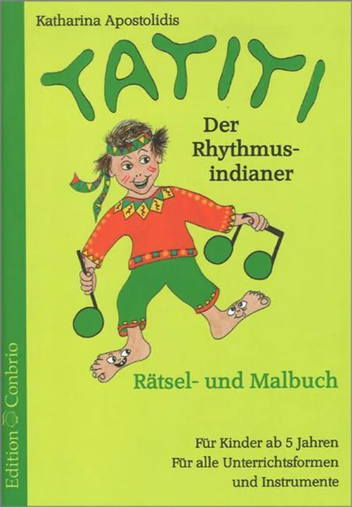 Tatiti der Rhythmusindianer : éveil musical à la maison dès 3 ans