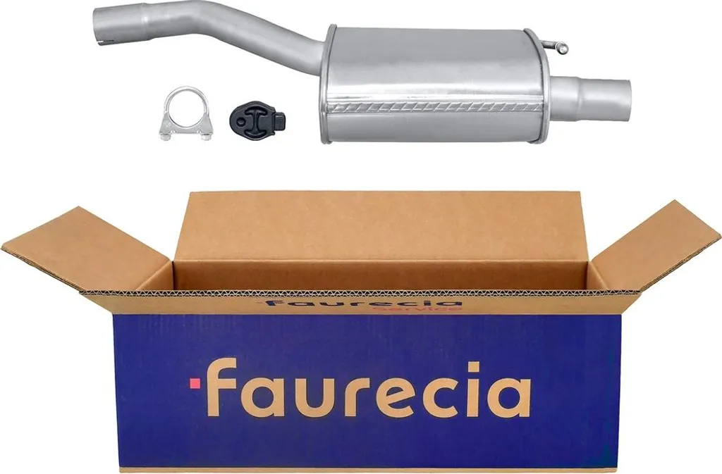 Pot d'échappement arrière pour FORD FOCUS - Silencieux FAURECIA Expert