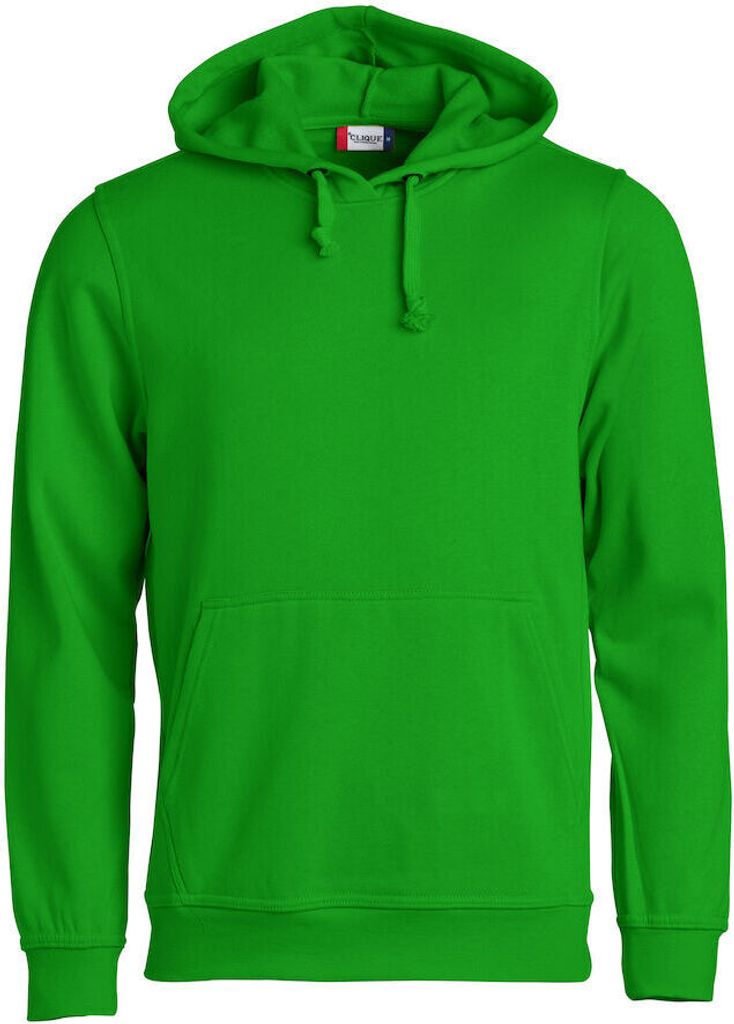 Clique Basic Kapuzenpullover Uni mit Kordelzug-Kapuze und Produktbild 