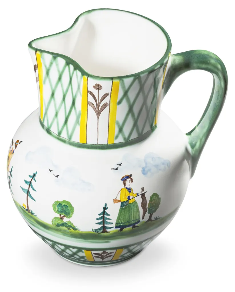 Carafe Jagd en Céramique Artisanale 1,5 L Gmundner Keramik de Qualité