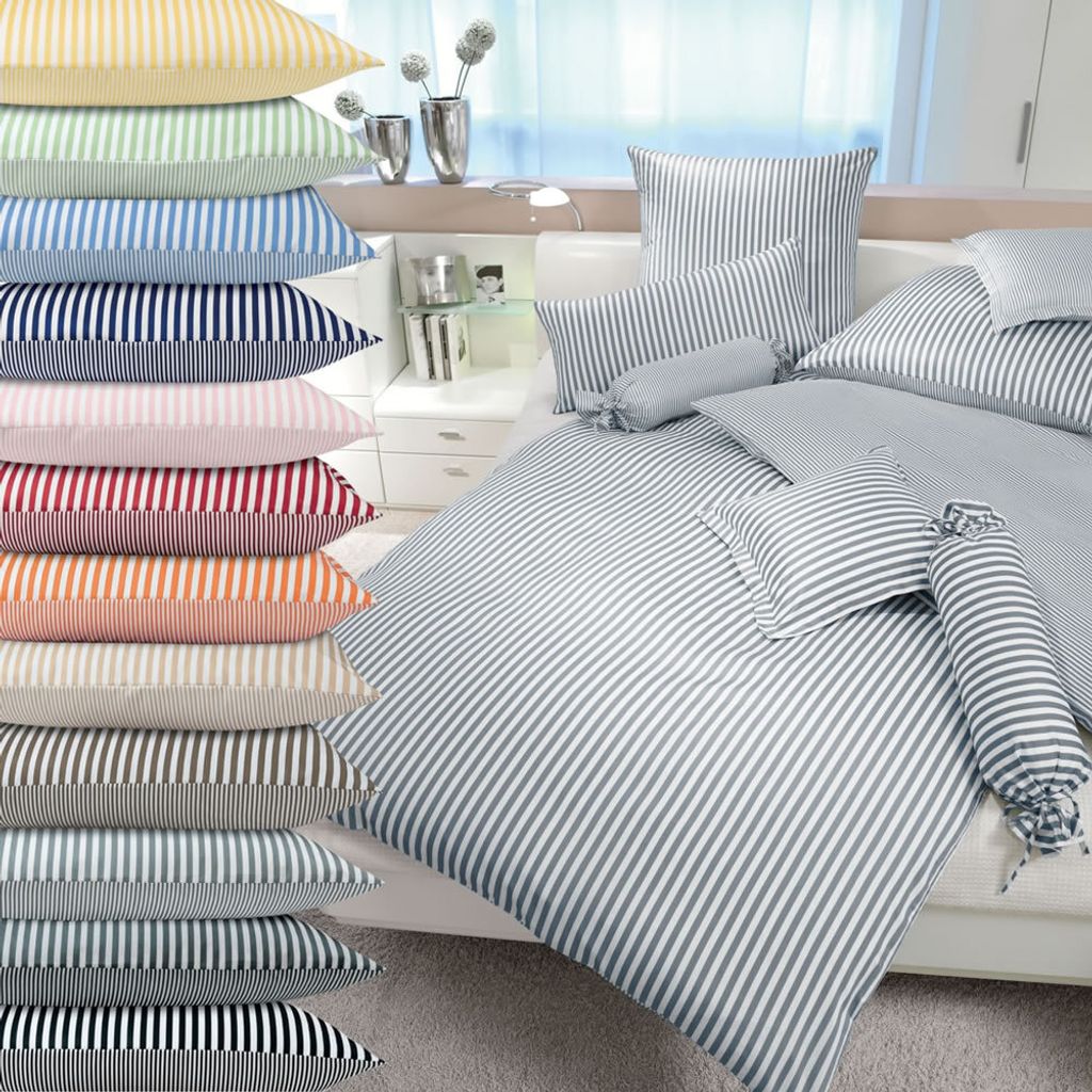 Janine maco-satin biancheria da letto 155X220,80x80 2 pezzi Immagine del prodotto 