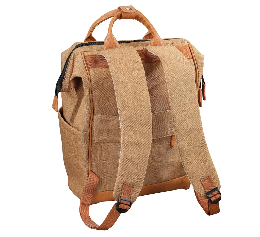 Sac à dos Cilio ELBA marron résistant avec finitions de qualité pro