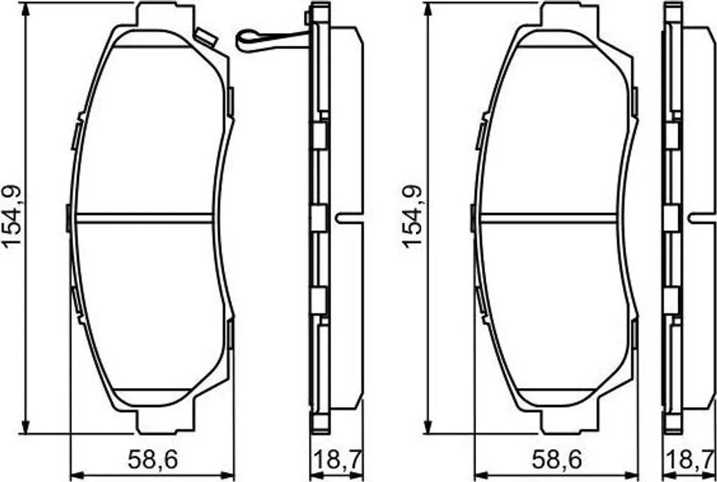 Entretien Freinage Honda CR-V : Plaquettes Bosch 0 986 494 308 Qualité OE