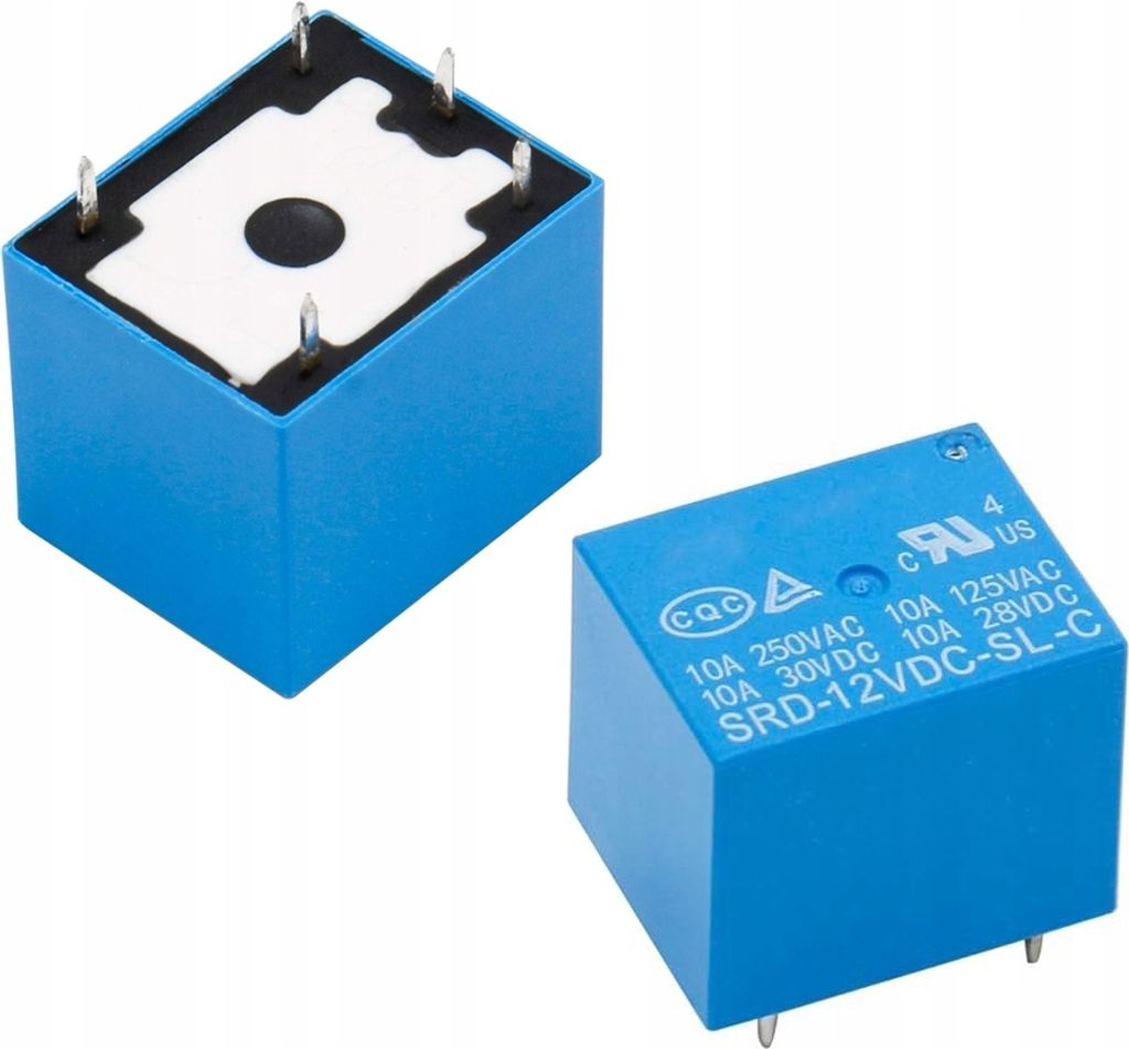 Relais Rosfix SRD-12VDC-SL-C – 1 contact NO/NC | 10A, 240 Image du produit 