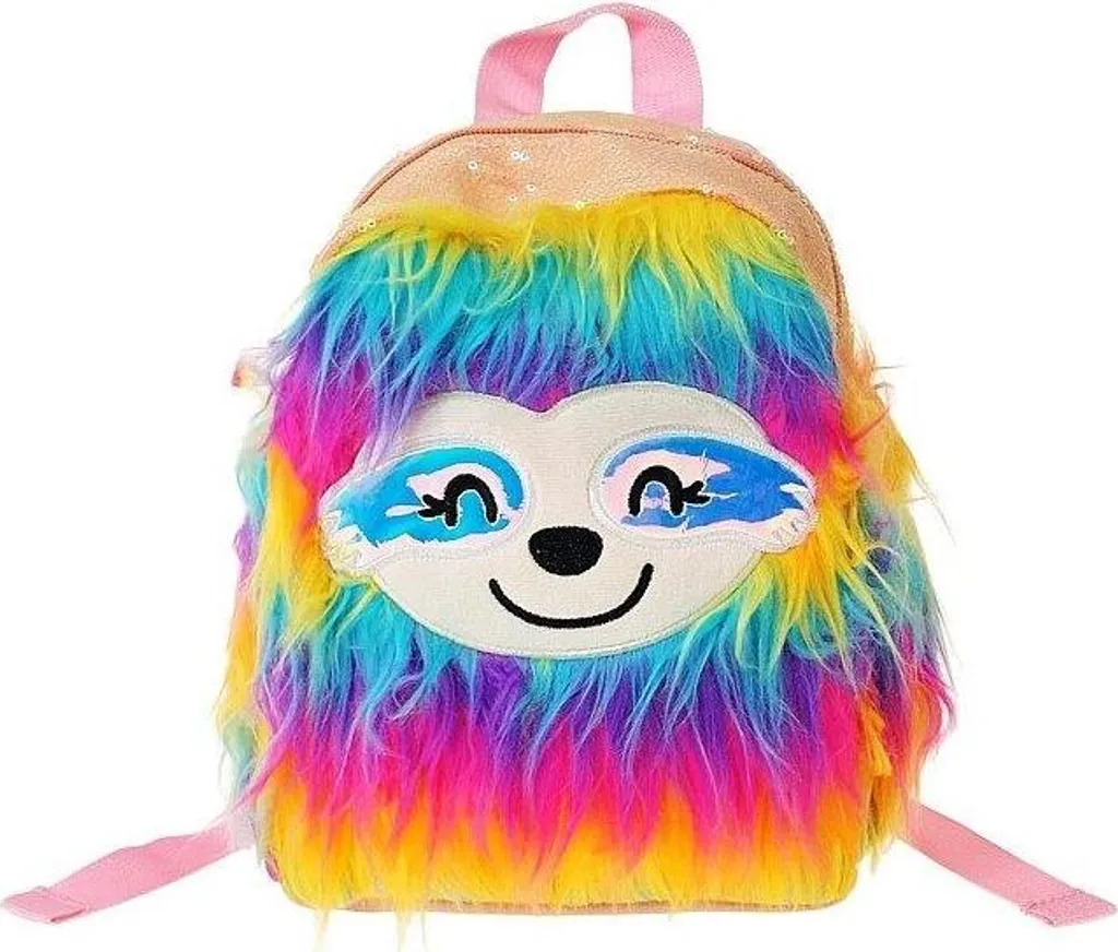 Zaino in Peluche per Bambini 26x20x10cm - Offerta Modelli Assortiti