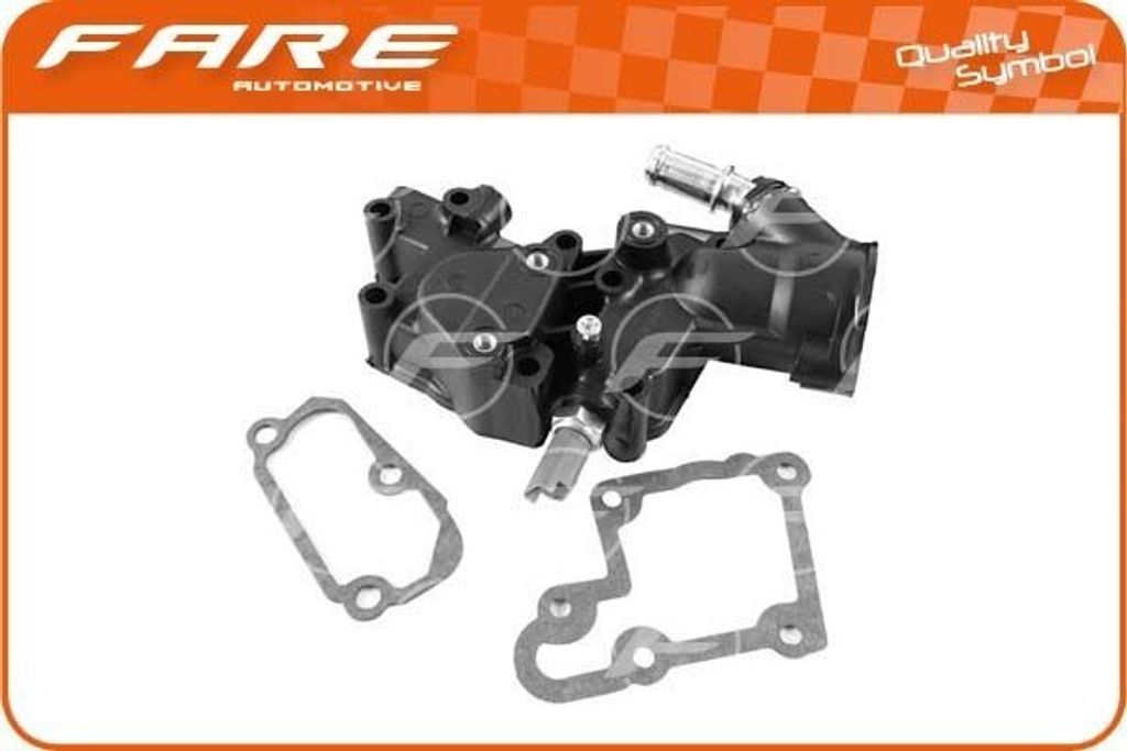 FARE SA Thermostat Kühlmittel für FIAT QUBO (225) FIORINO Kasten/Kombi (225) Fiorino MPV (225) passend für PEUGEOT 207 (WA, WC) 206 Schrägheck ...