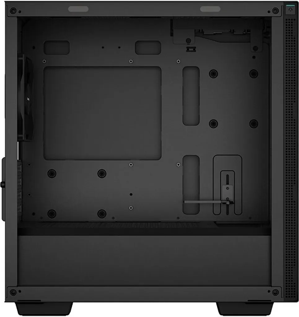 Boîtier PC Micro-ATX DeepCool CH370 Noir avec Panneau Latéral Amovible - 5