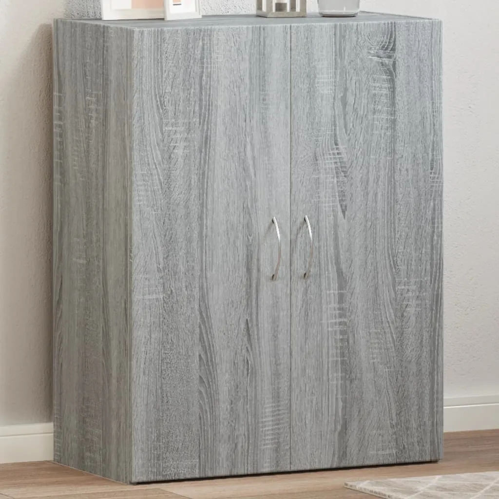 Schedario SYFAX™ Grigio Sonoma 60cm | Mobiletto Documenti Multistrato - 2