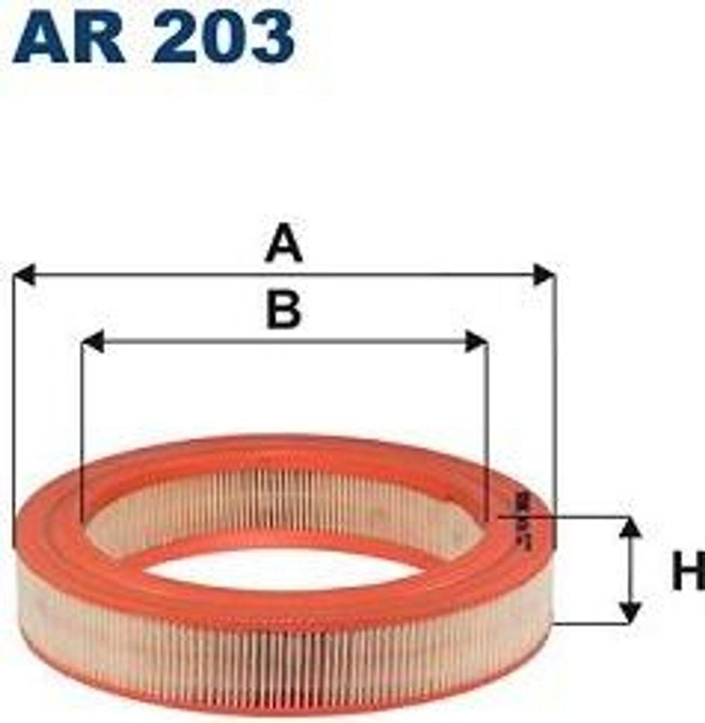 FILTRON AR 203 Luftfilter OE 1444L4 kompatibel mit Corsa A