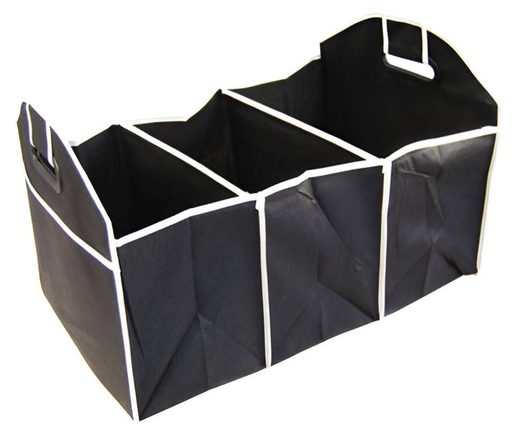 Verk Organizer do walizki 55 x 32 x 32 cm czarny Zdjęcie produktu 