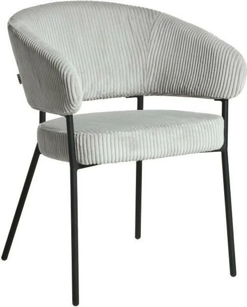 HowHomely Sedia Elara - Comfort elegante, grigio