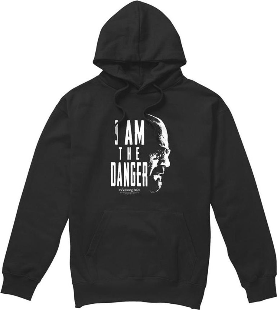 Breaking Bad - "I Am The Danger" Kapuzenpullover für Herren/Damen Uni TV22879 (L) (Schwarz)