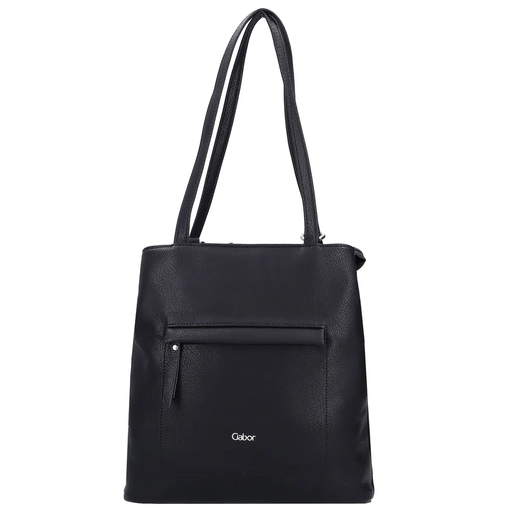 Petit sac à dos femme Gabor Mina noir 867360 pour un style citadin