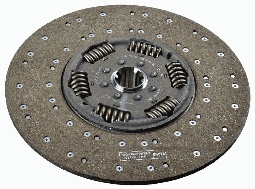 Disque d'embrayage 430 mm à 10 dents SACHS 1878054951 haute performance