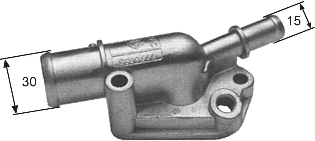 Thermostat GATES à ouverture rapide 87°C pour Fiat Punto, référence OE