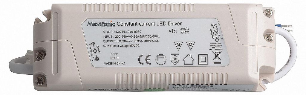 LED Konstantstromquelle 39W 950mA 28-42V Produktbild 