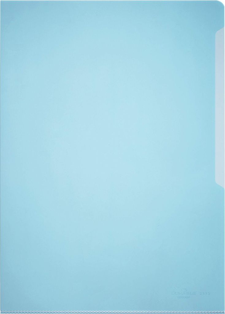 DURABLE Sichthülle BUSINESS A4, Pckg. à 50, 233906 blau