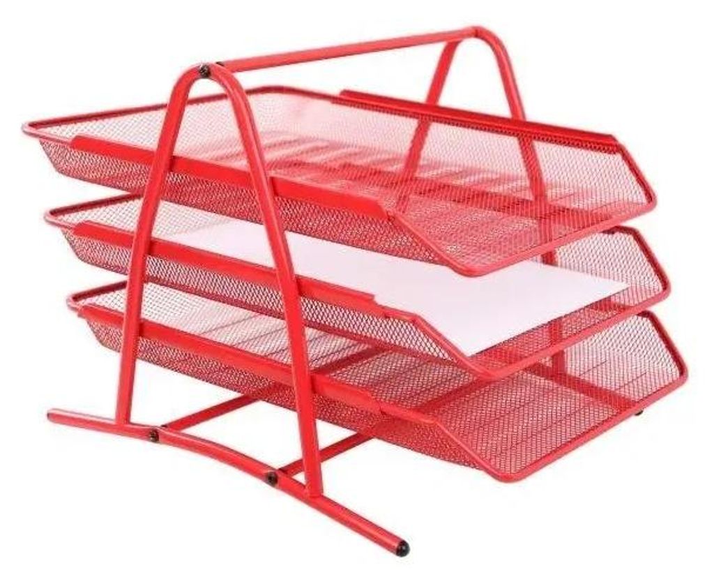 NET Aktenregal Organizer, Rot, 35 cm Breite, 30 cm Tiefe, Produktbild 