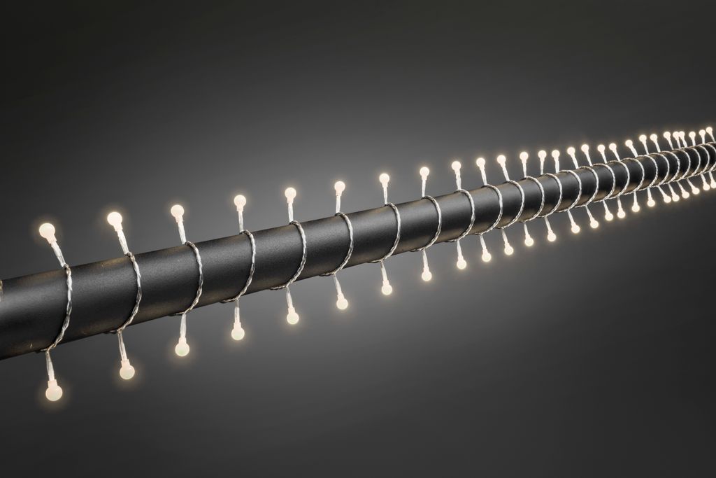Konstsmide - LED Globelichterkette, runde Dioden, 80 warm Produktbild 