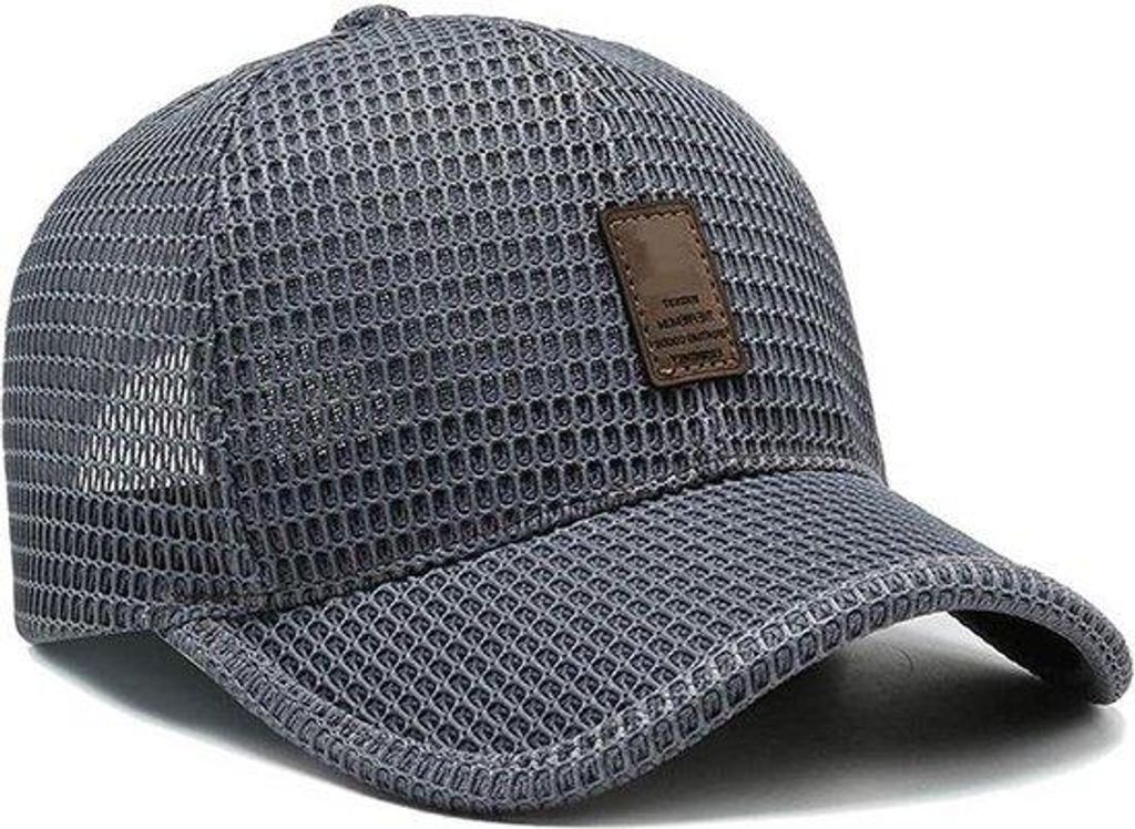 Atmungsaktives Graues Sportnetz 55-60cm