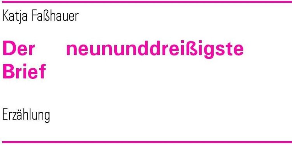 Der neununddreißigste Brief