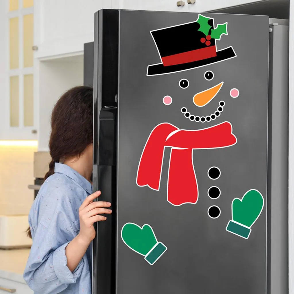 Aimants de Noël Réutilisables et Imperméables pour Décoration Extérieure