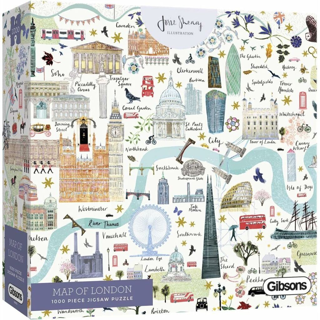 Gibsons Map of London, 1000 kusů Obrázek produktu 