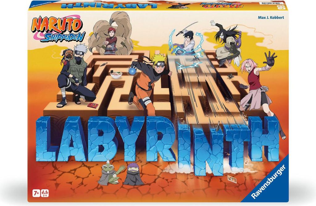 RAVENSBURGER Hra Labyrinth Naruto