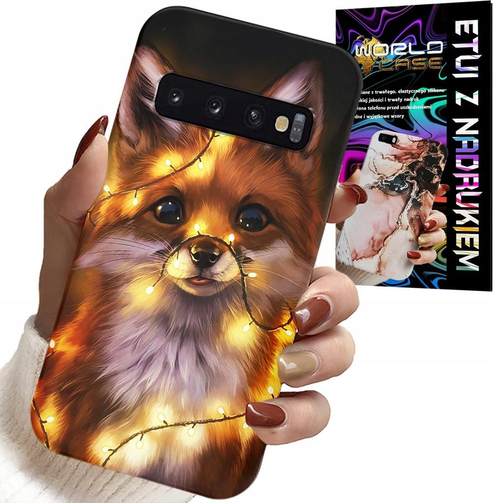 Gehäuse Für Samsung Galaxy S10 Plus - Süsser Fuchs Wald Tiere Fall + Film