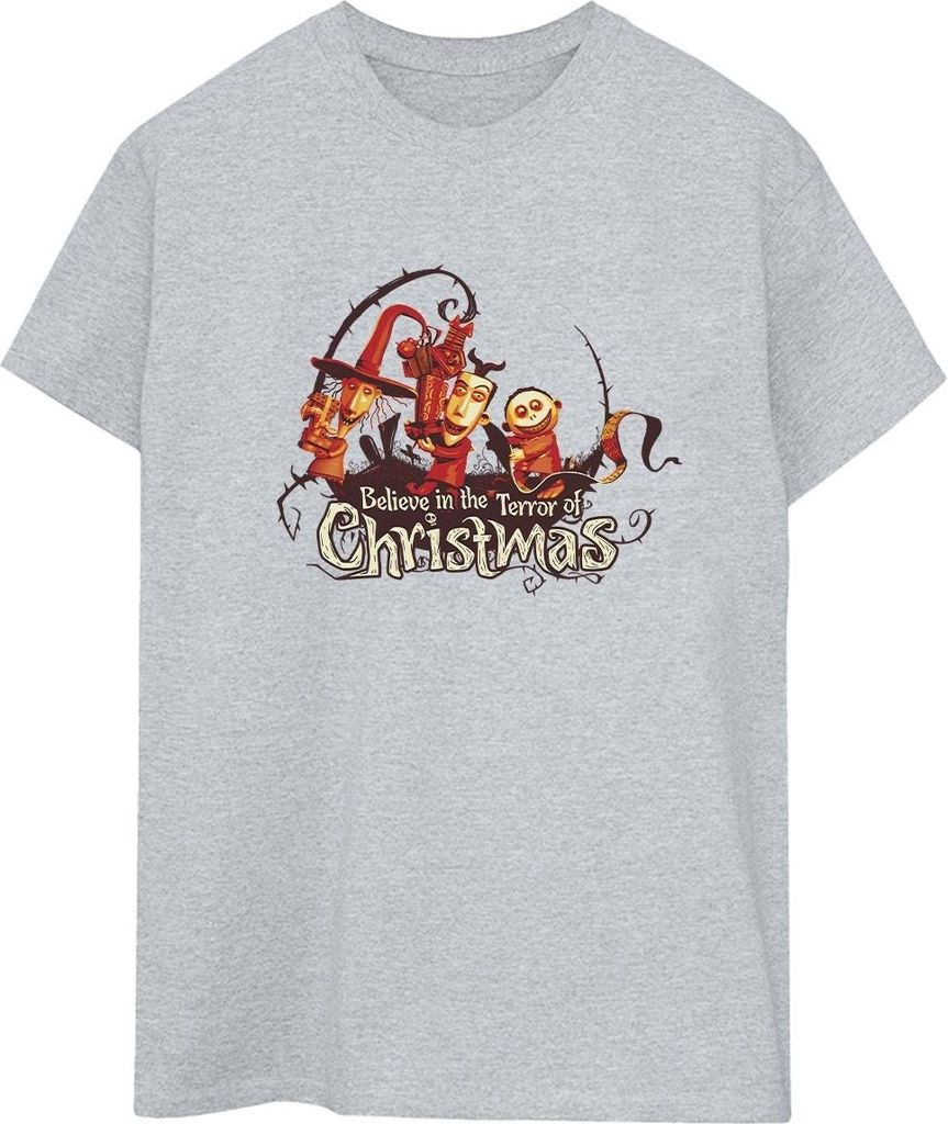 Disney - "The Nightmare Before Christmas" T-Shirt für Damen BI41749 (XXL) (Grau)
