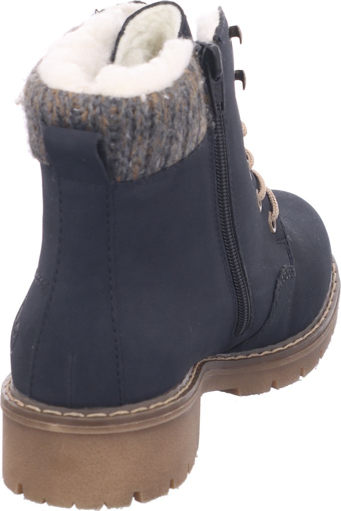 Schuhfachmann Rieker Damen Boot Blau Ankle Boots Rieker Boots