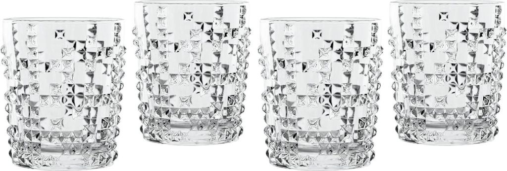 Nachtmann Punk, Transparent, Glas, 4 Stück(e), Rund, Punk, Produktbild 