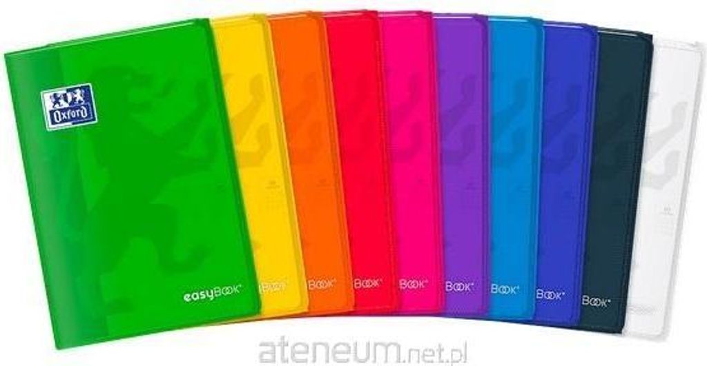 Notizbuch B5/60K Plain Easybook (8 Exemplare) OXFORD