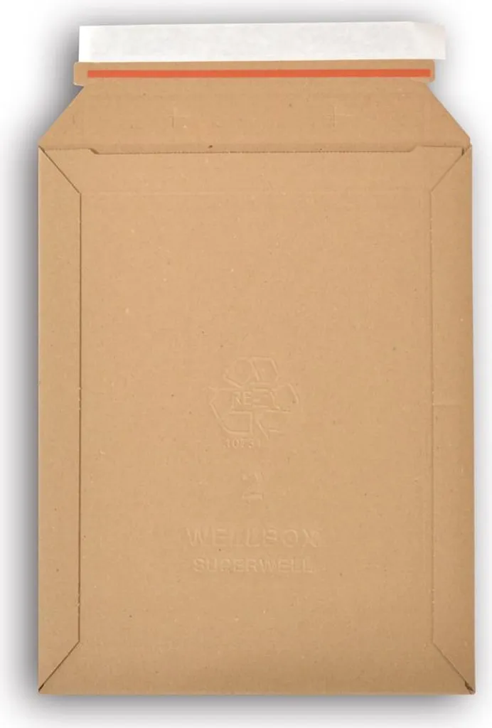 Enveloppe rigide Wellbox 2 215x290 mm avec fermeture adhésive pro