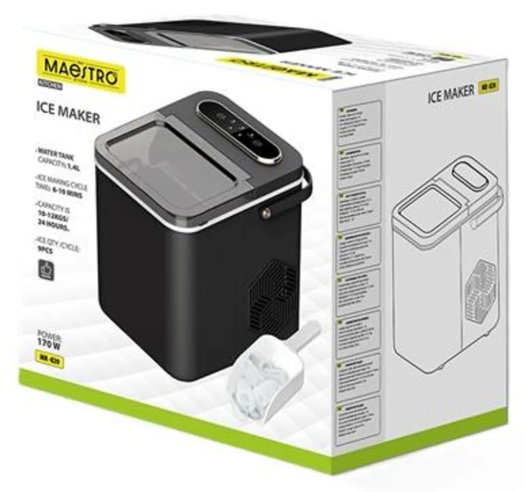 Machine à Glace Maestro Mr-820 Argent - Idéal pour Sorbets et Desserts - 7