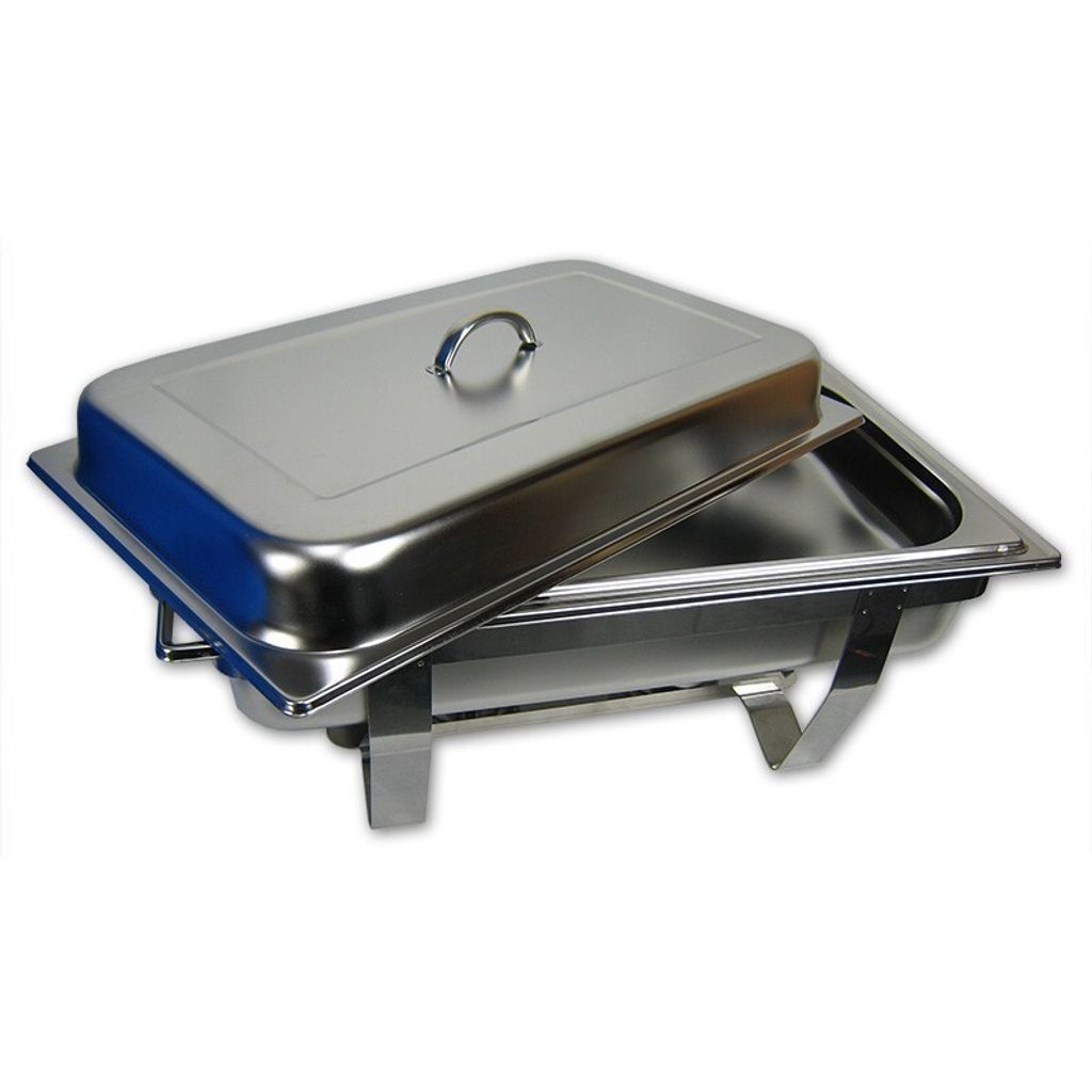 Chafing Dish Speisenwärmer Warmhaltebehälter GN-Behälter Edelstahl 13 tlg. SET
